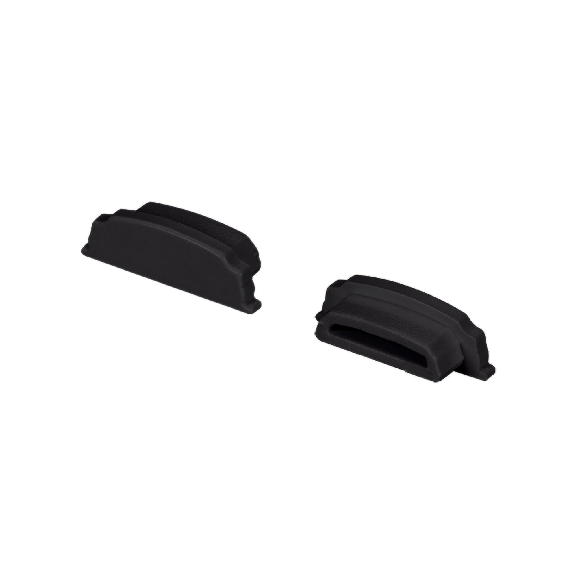 Arlight Заглушка ARH-BENT-W18 BLACK глухая (Пластик) 039590