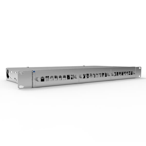 EKF PROxima Astra Кросс оптический стоечный 1U-24(планка SC-3шт) ITACR24SC