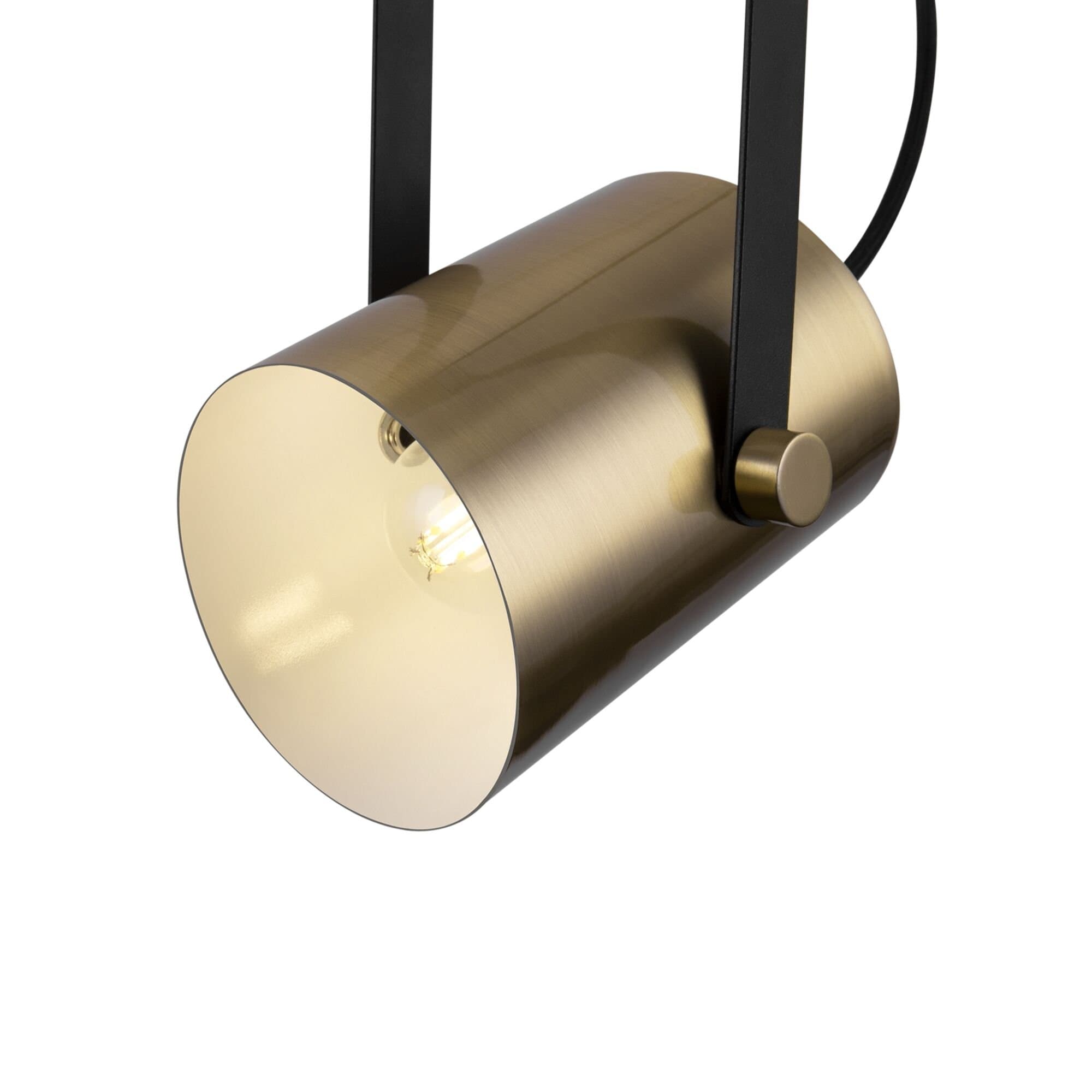 Freya Loft Черный и Латунь Светильник подвесной FR4004PL-01BBS — миниатюра 4