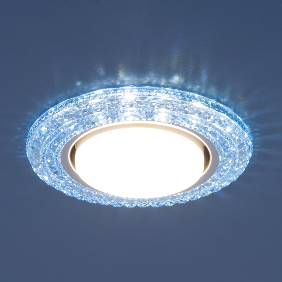 Elektrostandard 3030 GX53 / Светильник встраиваемый BL синий a035180