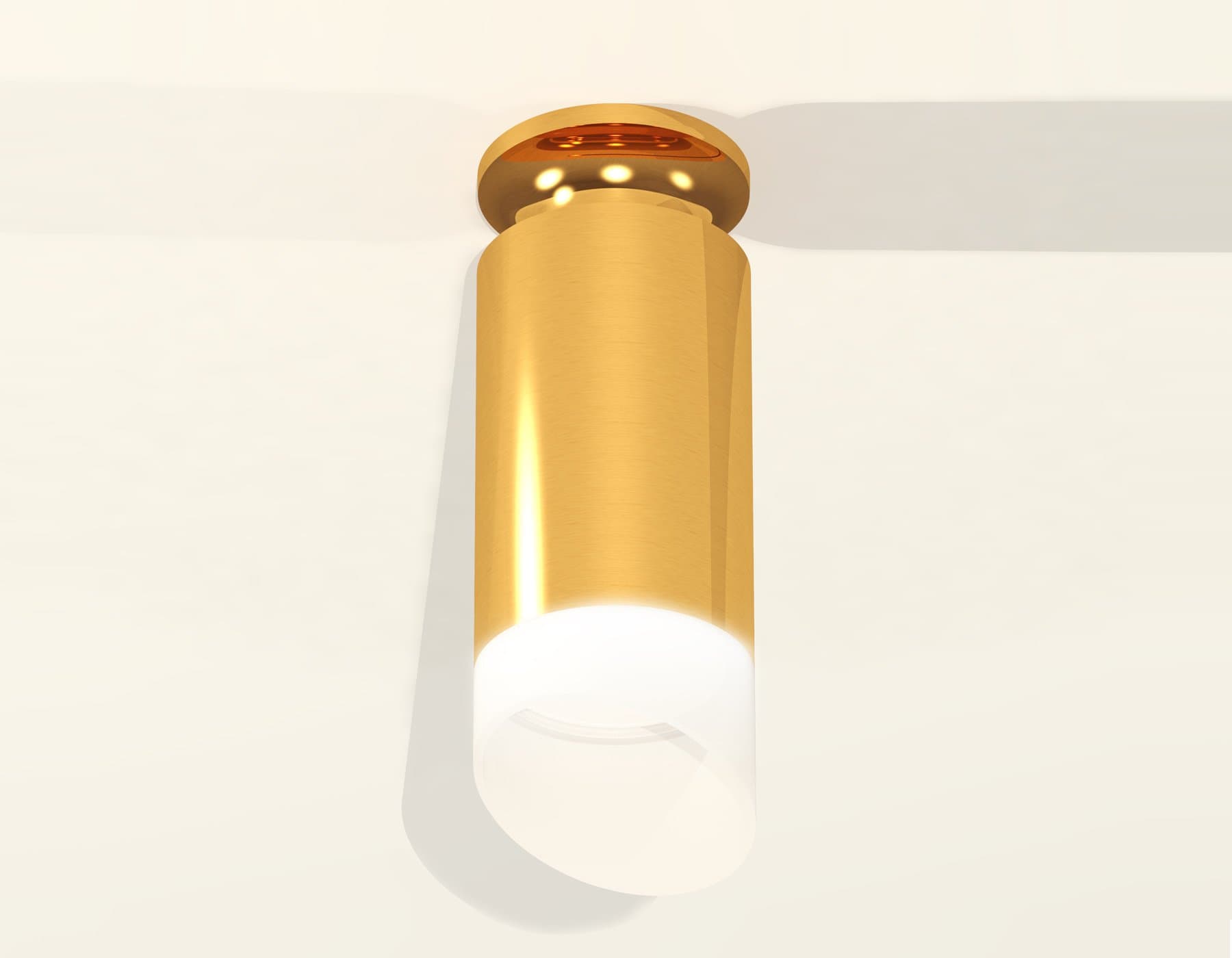 Ambrella Комплект накладного светильника XS6327083 PYG/FR золото желтое полированное/белый матовый MR16 GU5.3 (N6905, C6327, N6256) — миниатюра 2