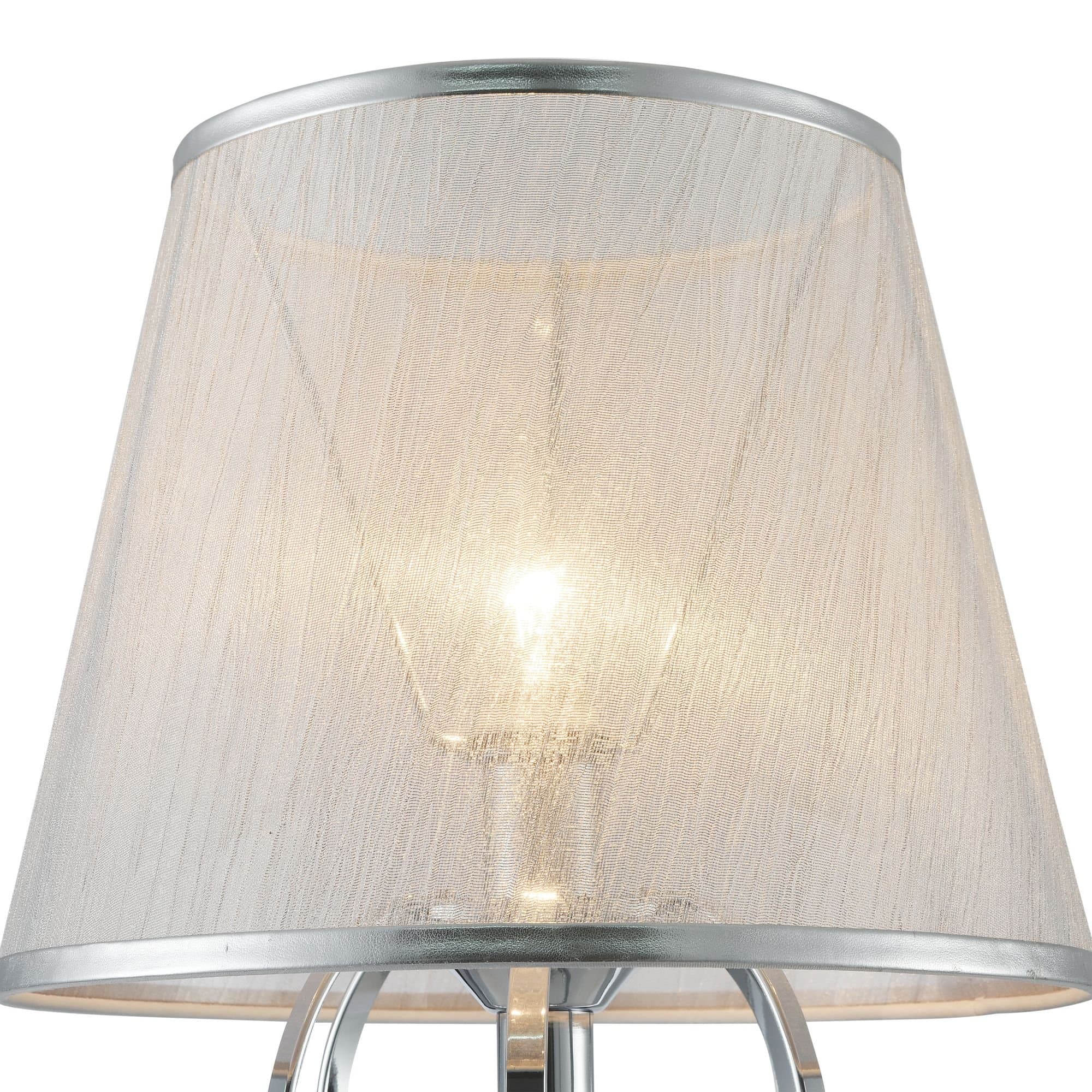 Freya Classic Simone Хром Настольная лампа E14 40W FR2020-TL-01-CH — миниатюра 5