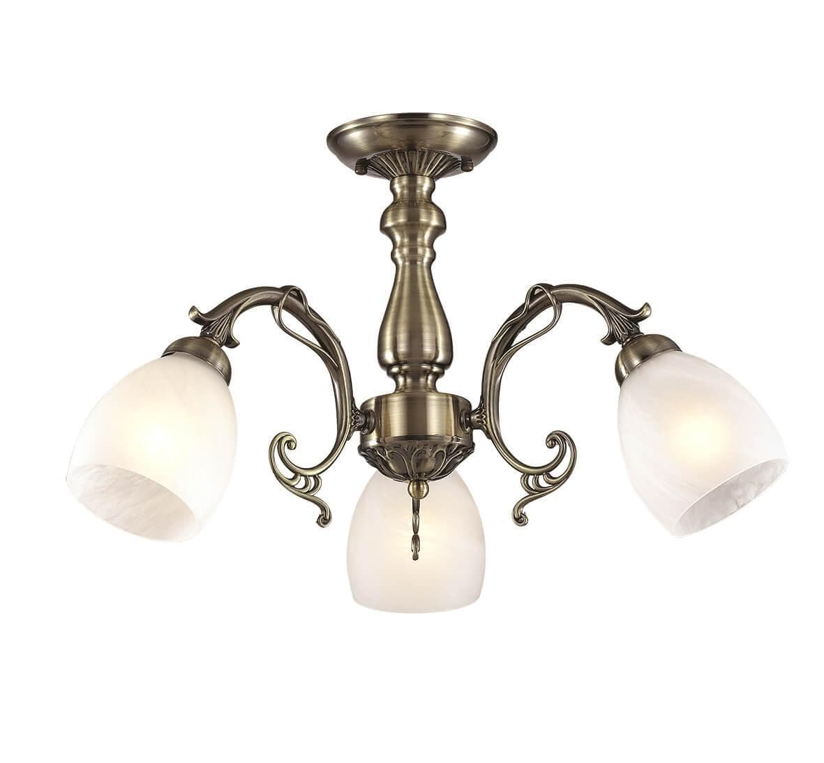 Lumion 3092/3 LN16 057 бронзовый/стекло Люстра потолочная E14 3*40W 220V NINELLA — миниатюра 1