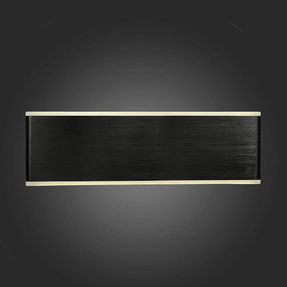 ST LUCE SL567.401.01 Светильник настенный Черный/Черный LED 1*12W — миниатюра 2