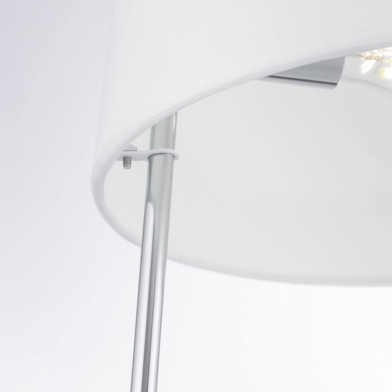 Maytoni Modern Bergamo Белый и Хром Настольная лампа 1xE27 60W MOD613TL-01W — миниатюра 10