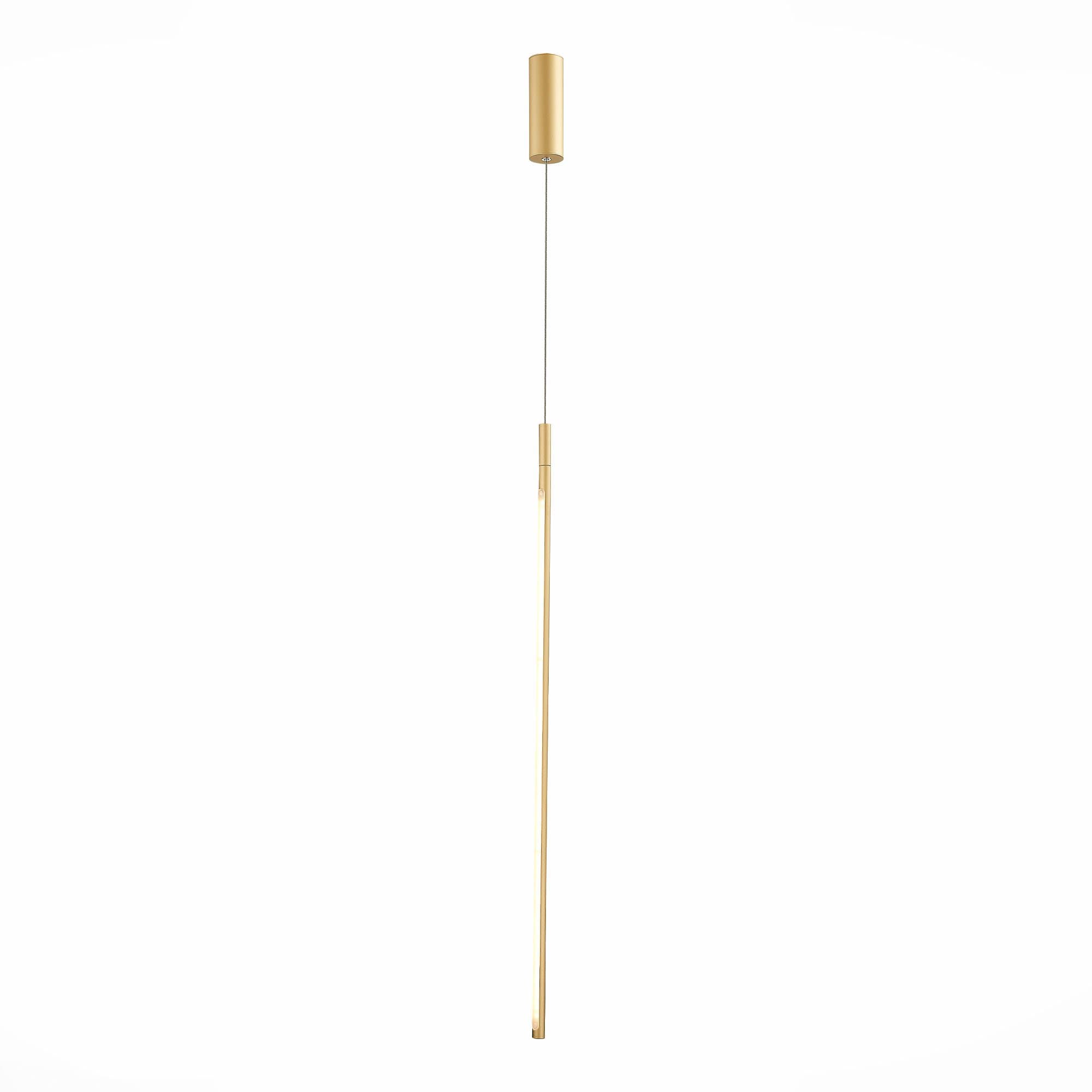 ST LUCE SL1580.223.01 Светильник подвесной Матовое золото/Белый LED 1*18W 3200K