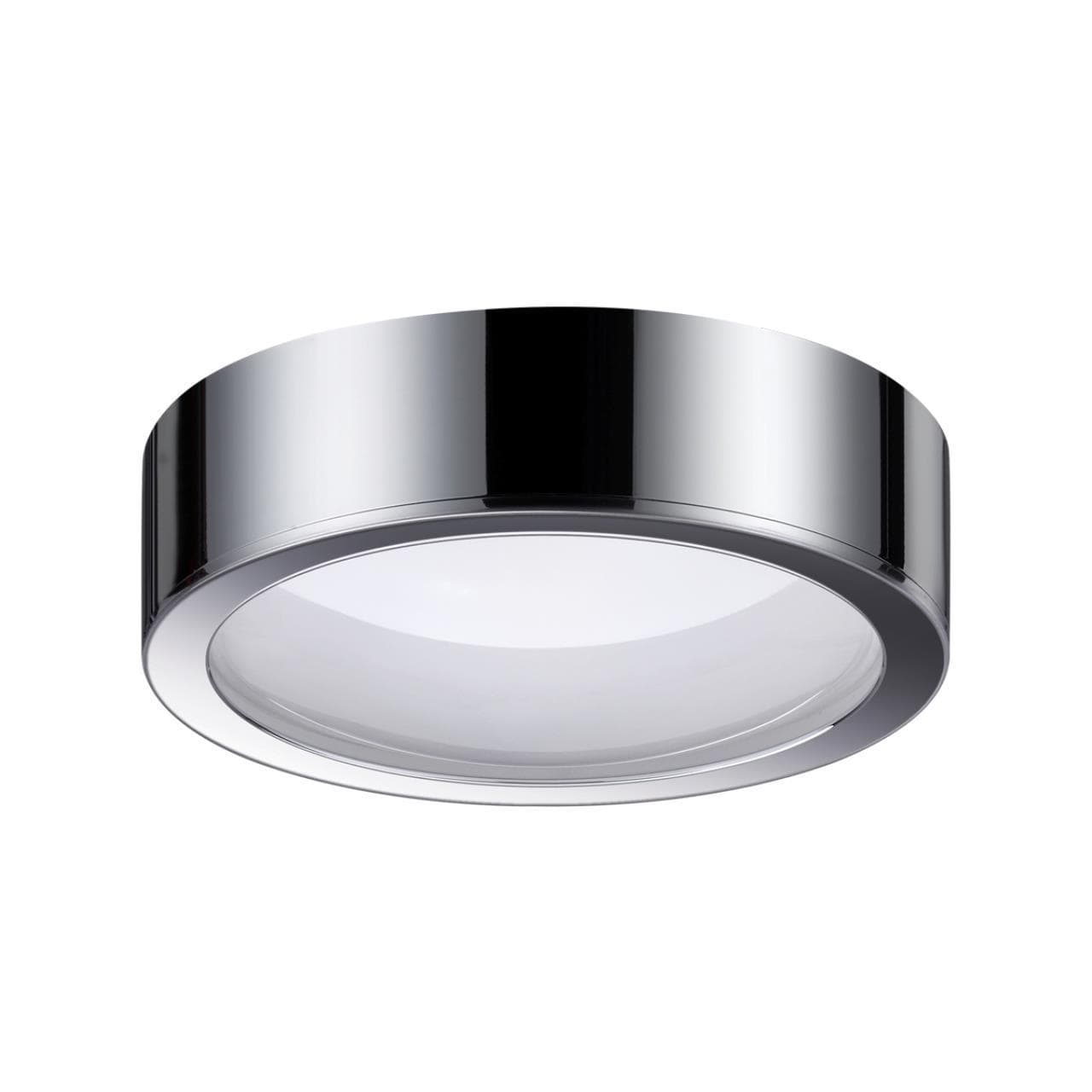 Odeon Light 4343/7CL HIGHTECH хром/металл Потолочный светильник IP20 COB LED  7W 424Лм 3000K IP20  REUS — миниатюра 1