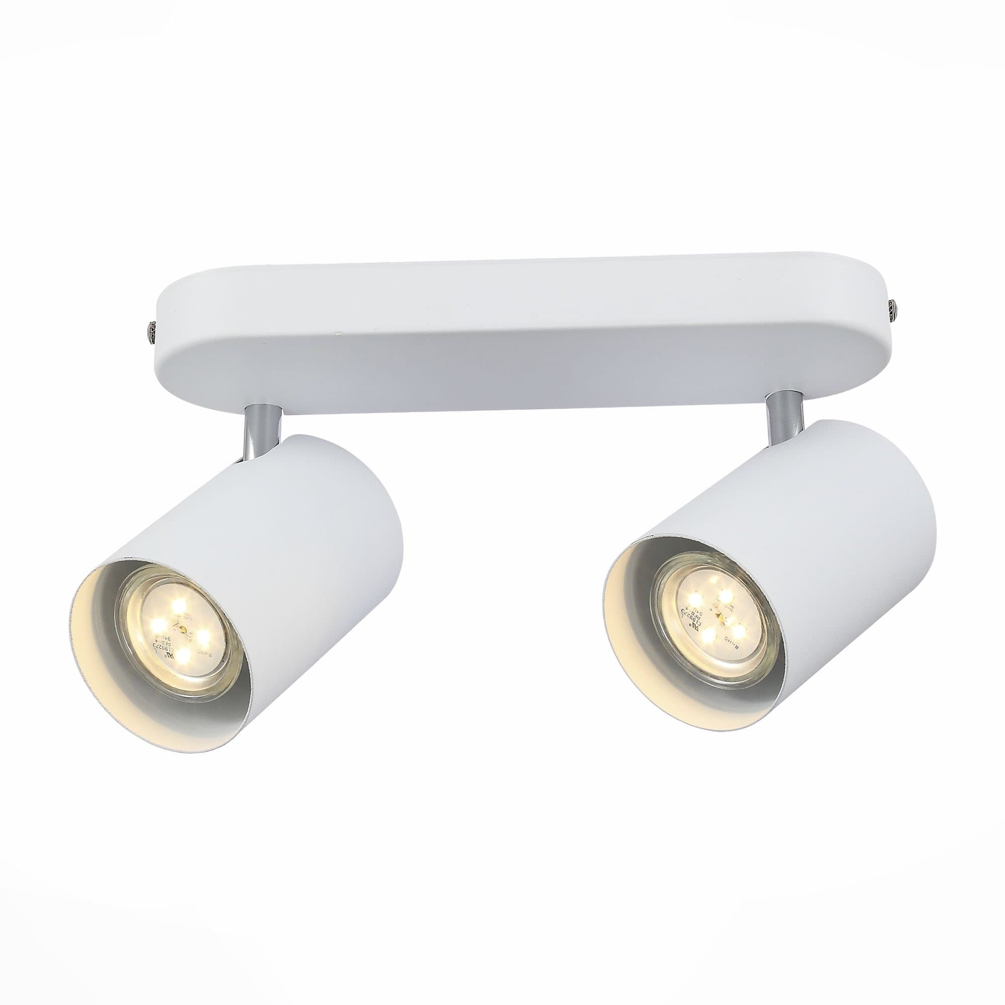 ST LUCE SL597.501.02 Спот  Белый, Хром/Белый GU10 LED 2*3W