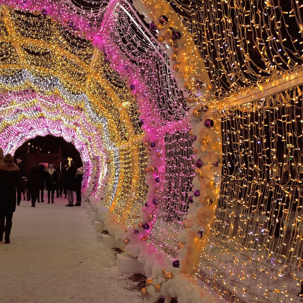 Arlight Светодиодная гирлянда ARD-STRING-CLASSIC-10000-CLEAR-100LED-FLASH PINK (230V, 7W) (Ardecoled, IP65) 025792 — миниатюра 3