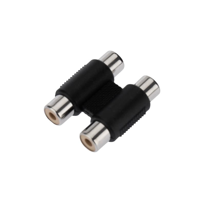 ПереходНИК 2 гнезда RCA - 2 гнезда RCA (бинокль) Rexant 14-0433 — миниатюра 1