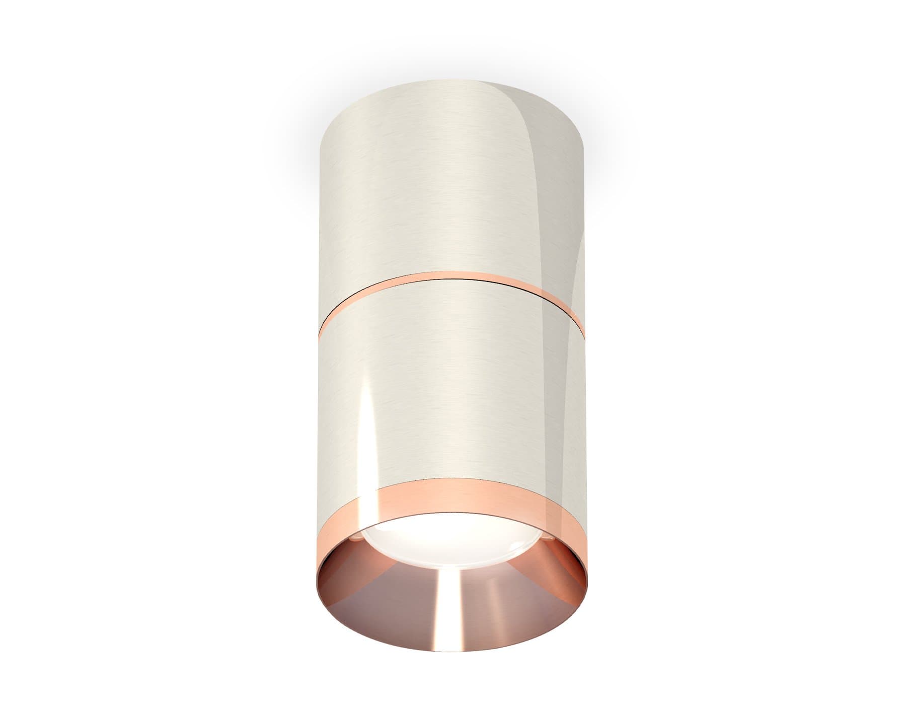 Ambrella Комплект накладного светильника XS7405081 PSL/PPG серебро полированное/золото розовое полированное MR16 GU5.3 (C7405, A2073, C7405, N7035) — миниатюра 1