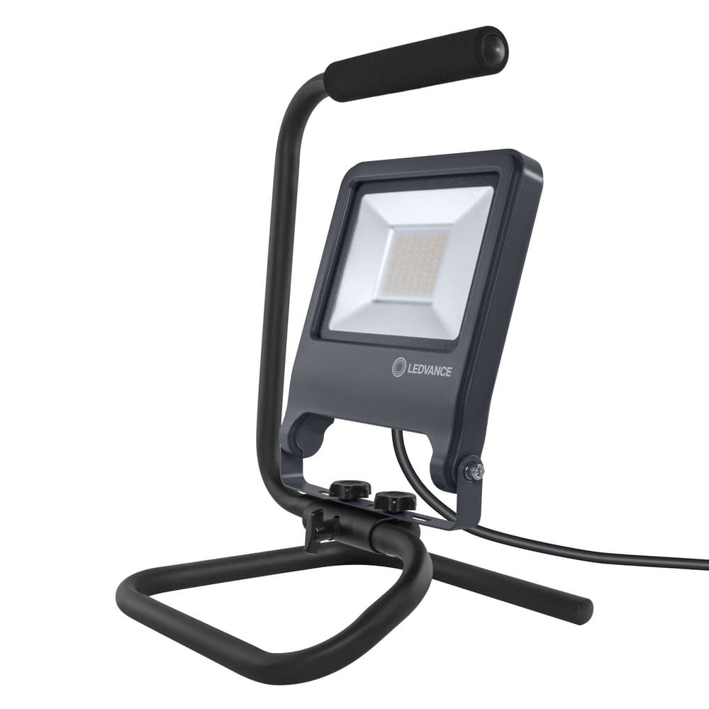 Ledvance LED прожектор WORKLIGHT переносной, с ручкой Серый 50Вт 4500 Лм, 4000 К Нейтральный белый свет 4058075213876