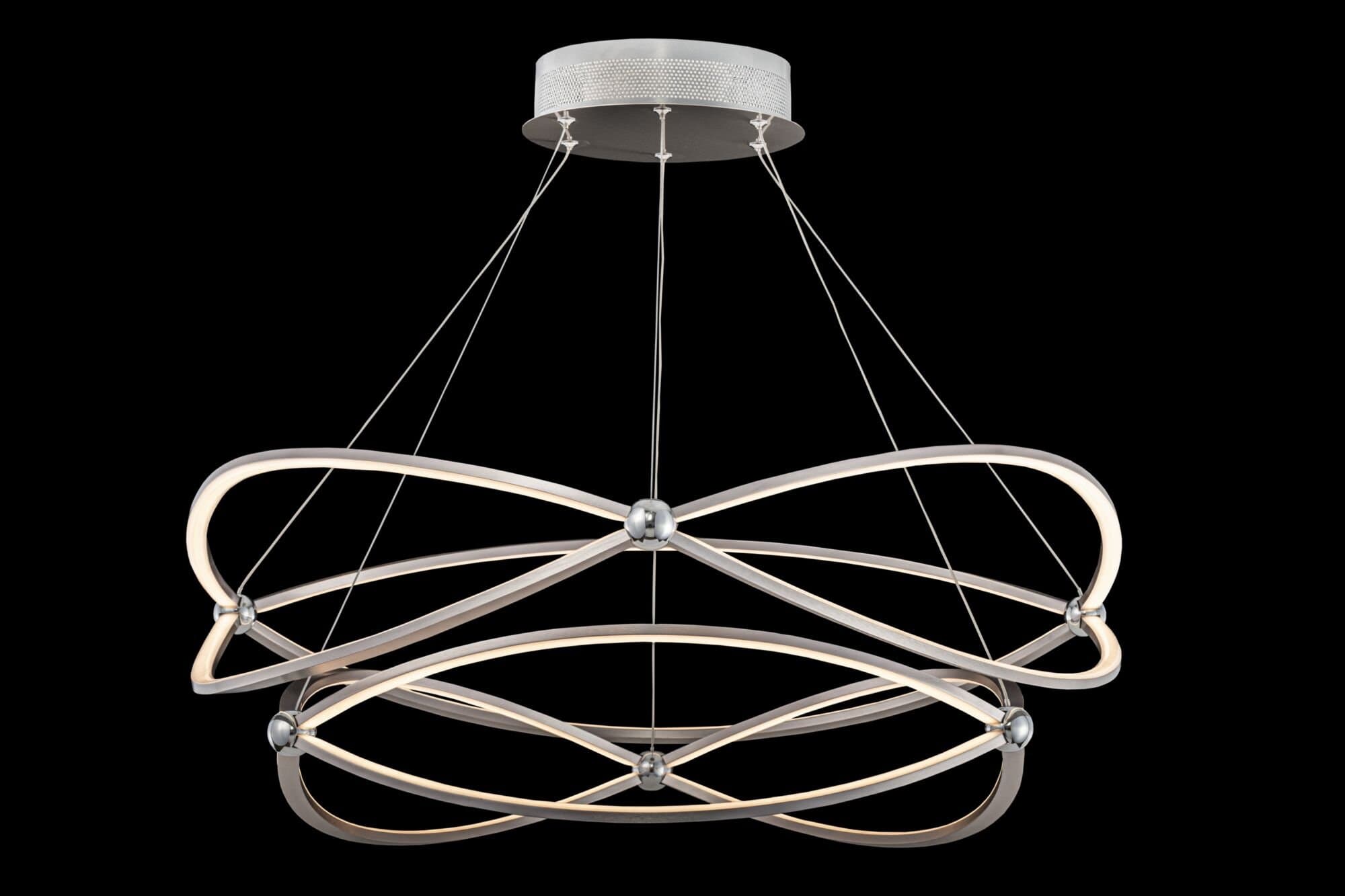 Maytoni Modern Weave Никель Подвесной светильник MOD062PL-L103CH3K — миниатюра 4