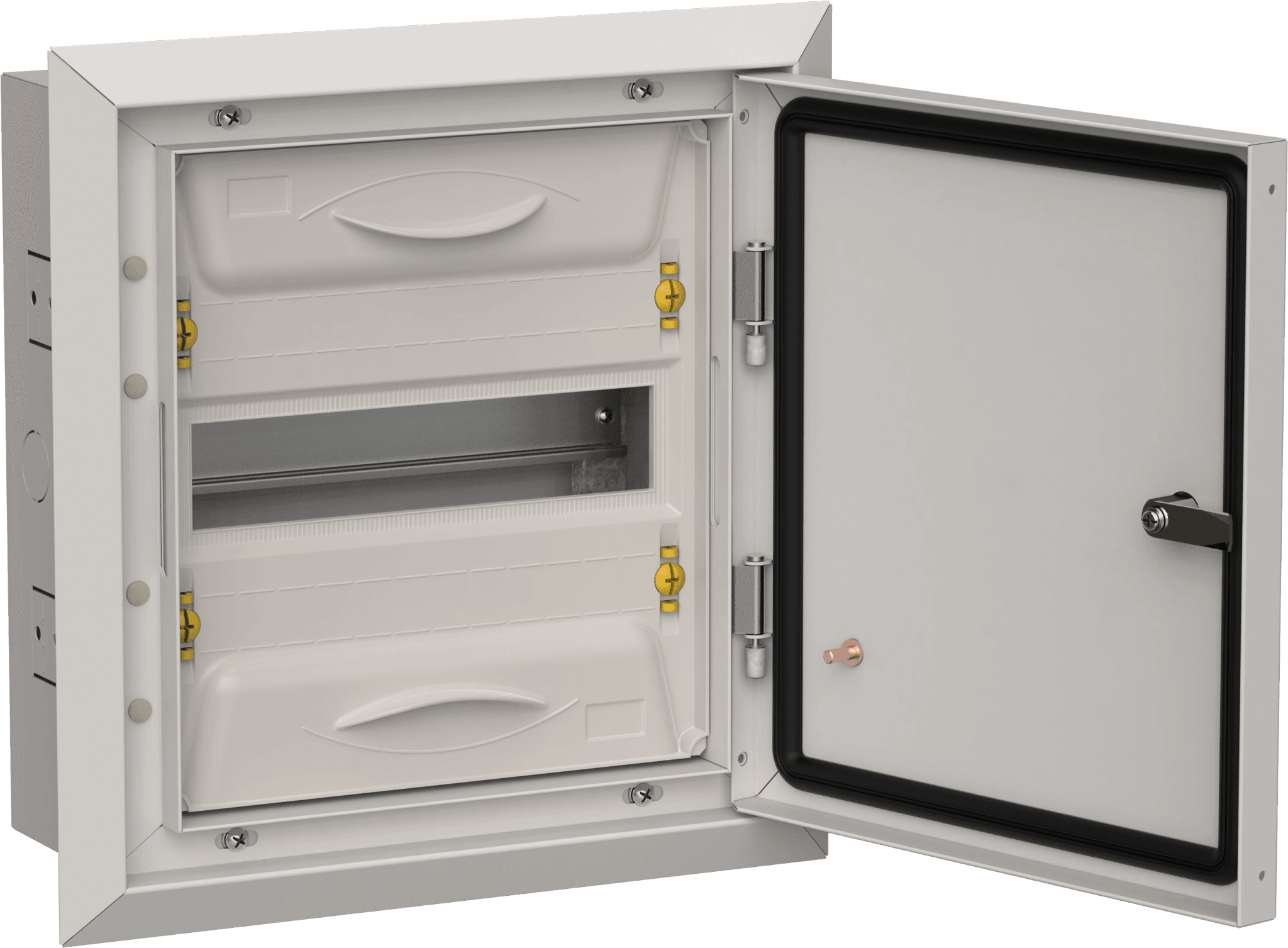 TITAN 5 Корпус мет. ЩРв-12 (1х12) 380х365х130 IP31 сер IEK