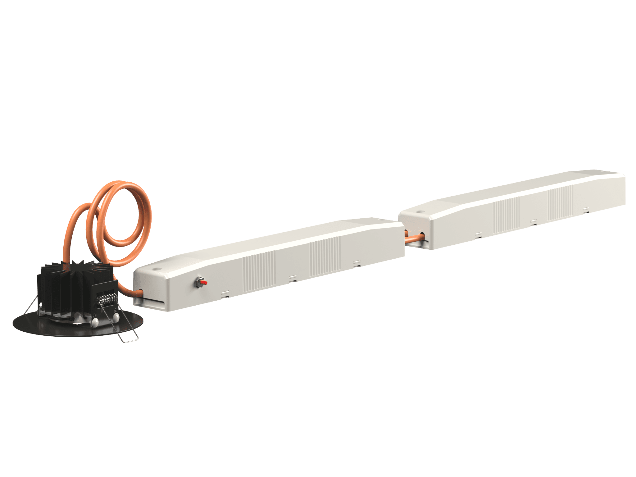 Белый свет Аварийный светильник BS-ORBITA-83-L1-INEXI3 Black a15460 — миниатюра 2