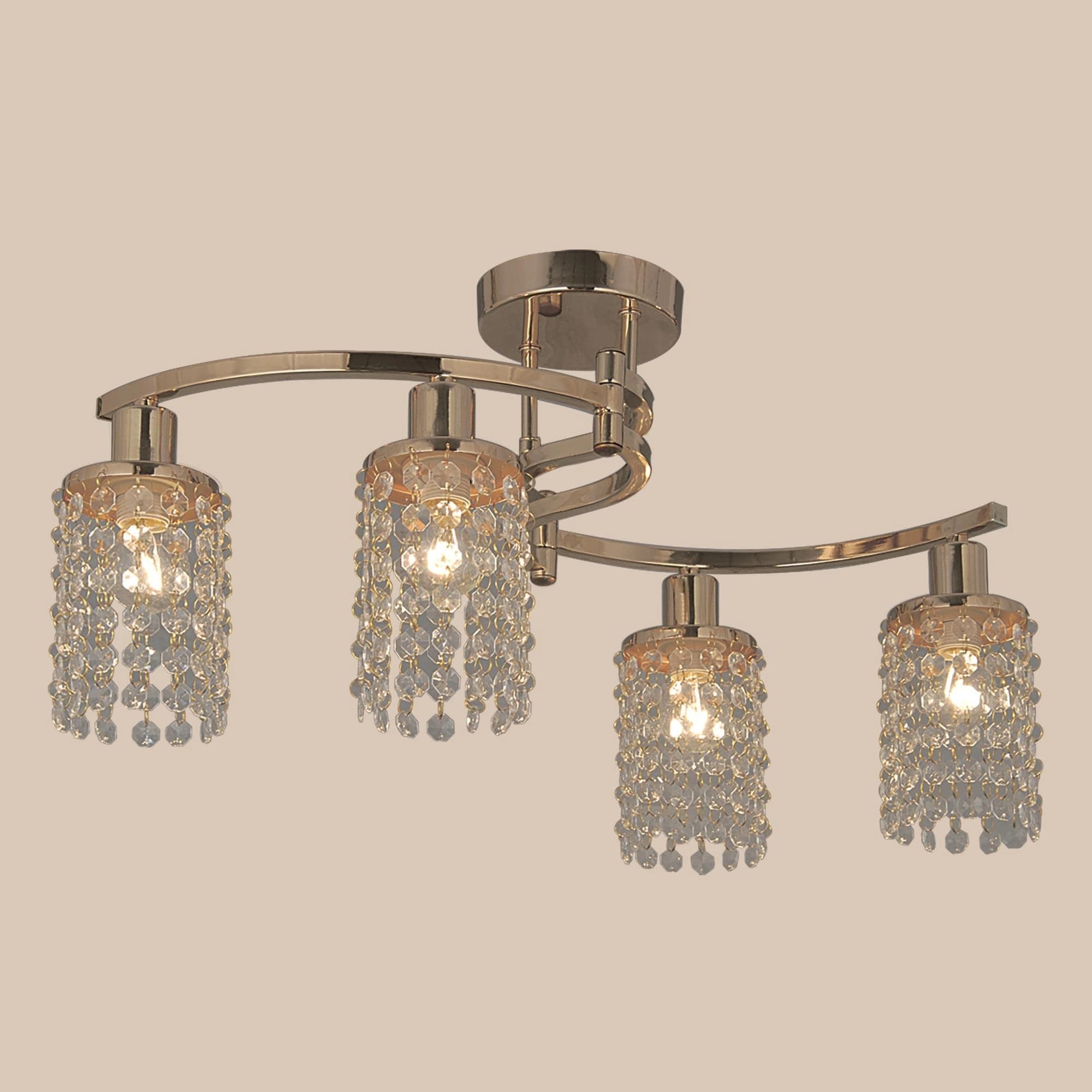 Citilux CL314142 Капри Золото Светильник Люстра — миниатюра 2