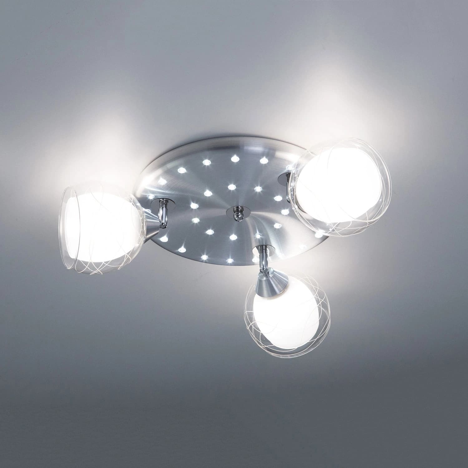 Citilux CL158132 Самба+LED Алюм+Хром Светильник Люстра — миниатюра 5