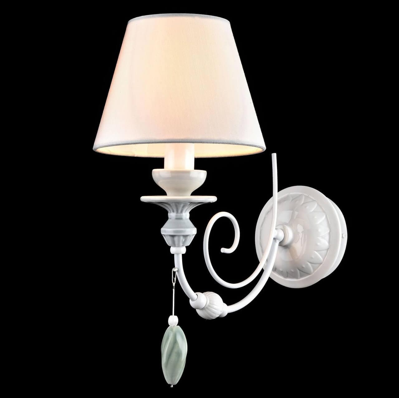 Maytoni Elegant Adelia Жемчужный белый Бра 1xE14 40W ARM540-01-W — миниатюра 8