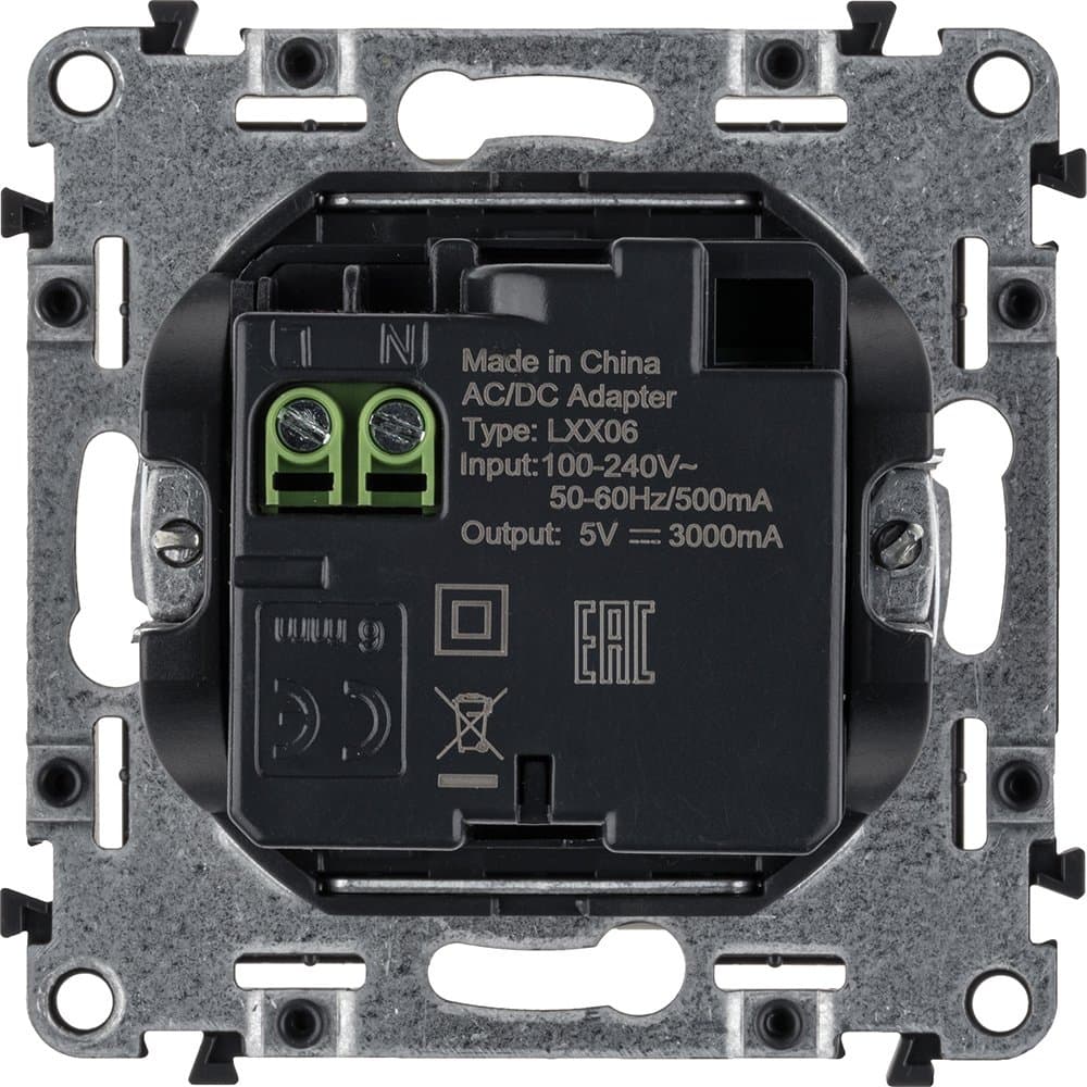 Legrand Vln-l Слоновая кость Зарядка USB C-C 753207 — миниатюра 2