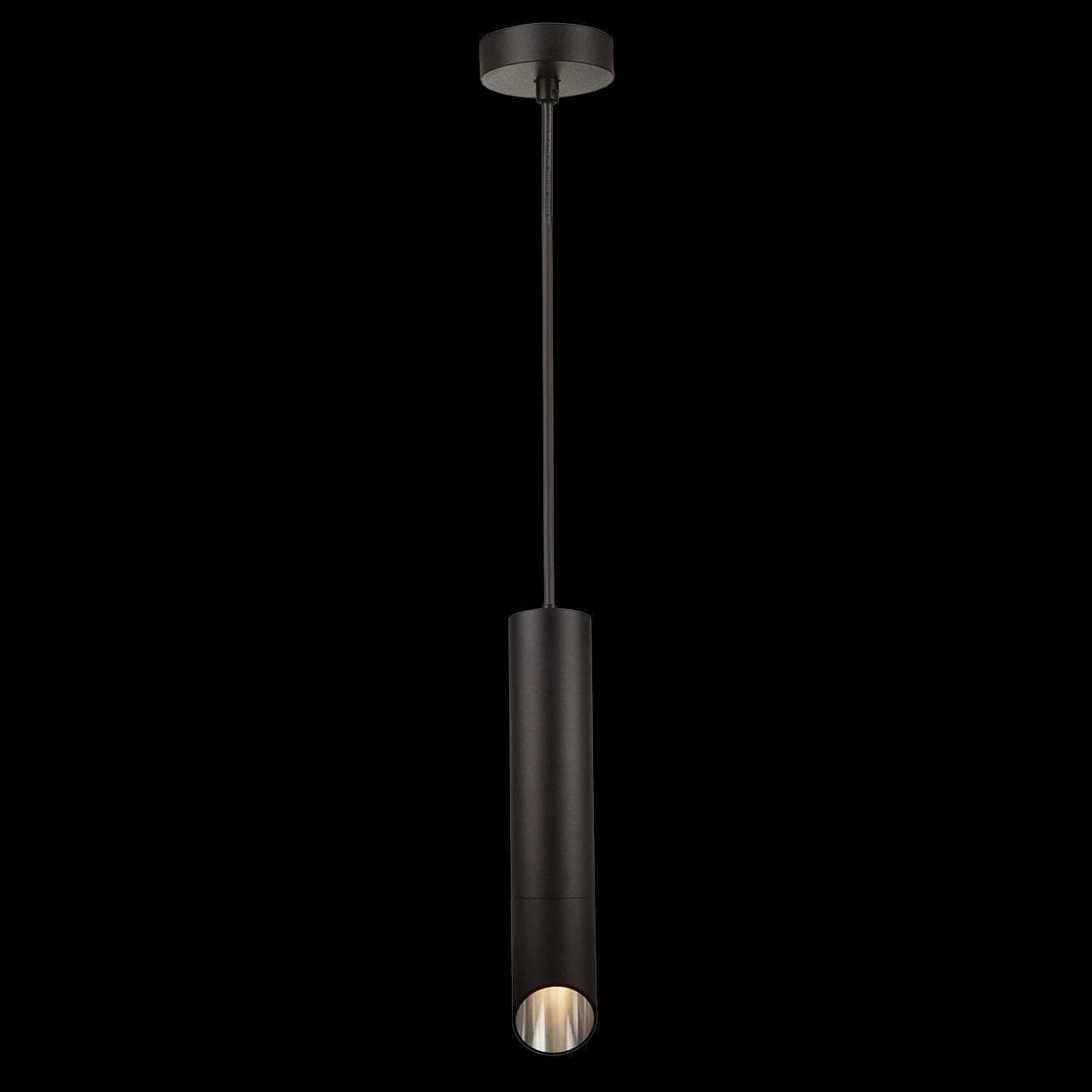 Maytoni Technical Vela Черный Подвесной светильник GU10 50W P027PL-01B — миниатюра 6
