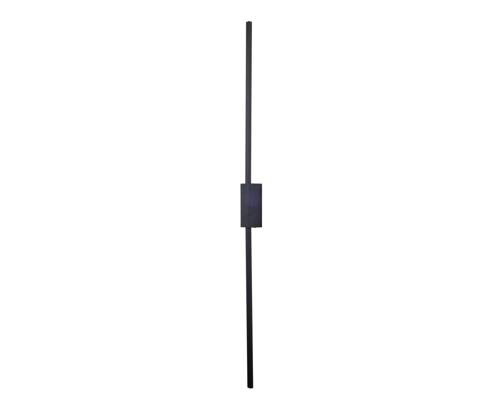 Kink Light 08419-100(IP44),19 Бра Стен черный w100*6 h5 Led 2*10W (4000K)
