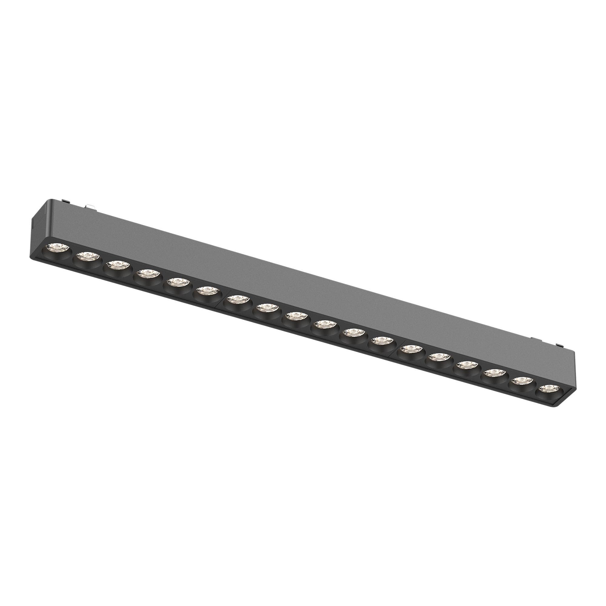 ST LUCE ST673.436.18 Магнитный трековый светильник Черный LED 1*18W 3000K 1 560Lm Ra>90 36° IP20 L338xW26xH24 48V