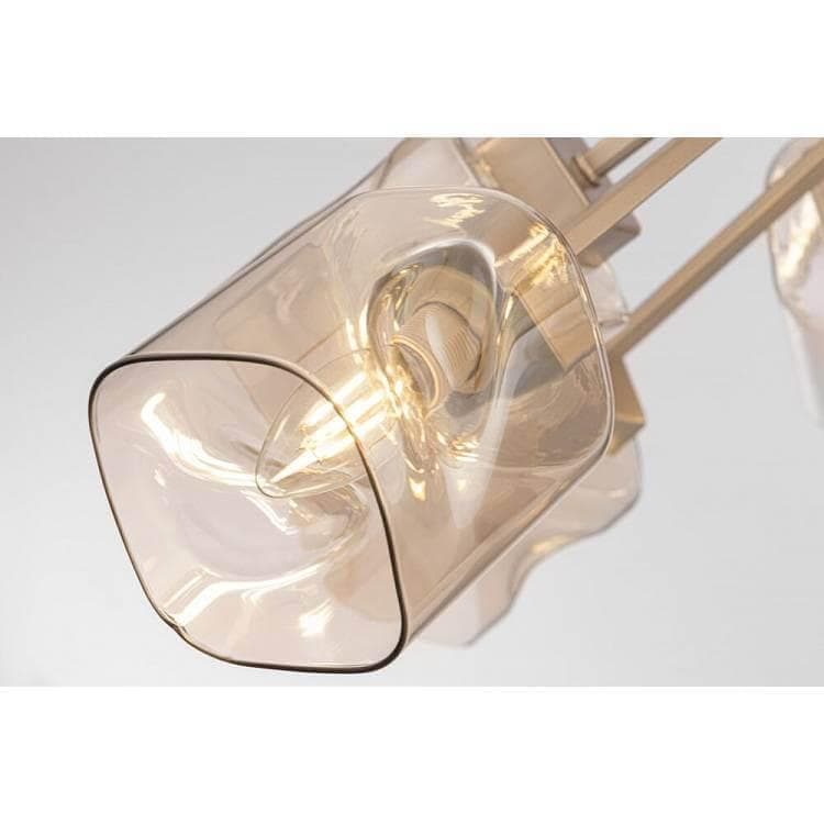 Freya Modern Isabella Матовое Золото Потолочный светильник FR5095CL-08G — миниатюра 4