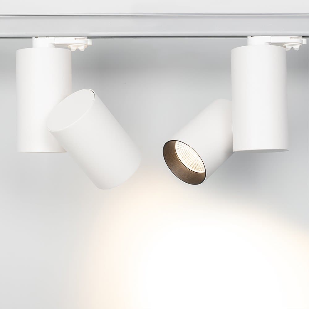 Arlight Светильник SP-POLO-TRACK-TURN-R85-15W Warm3000 (WH-BK, 40 deg) (IP20 Металл, 3 года) 027437 — миниатюра 5