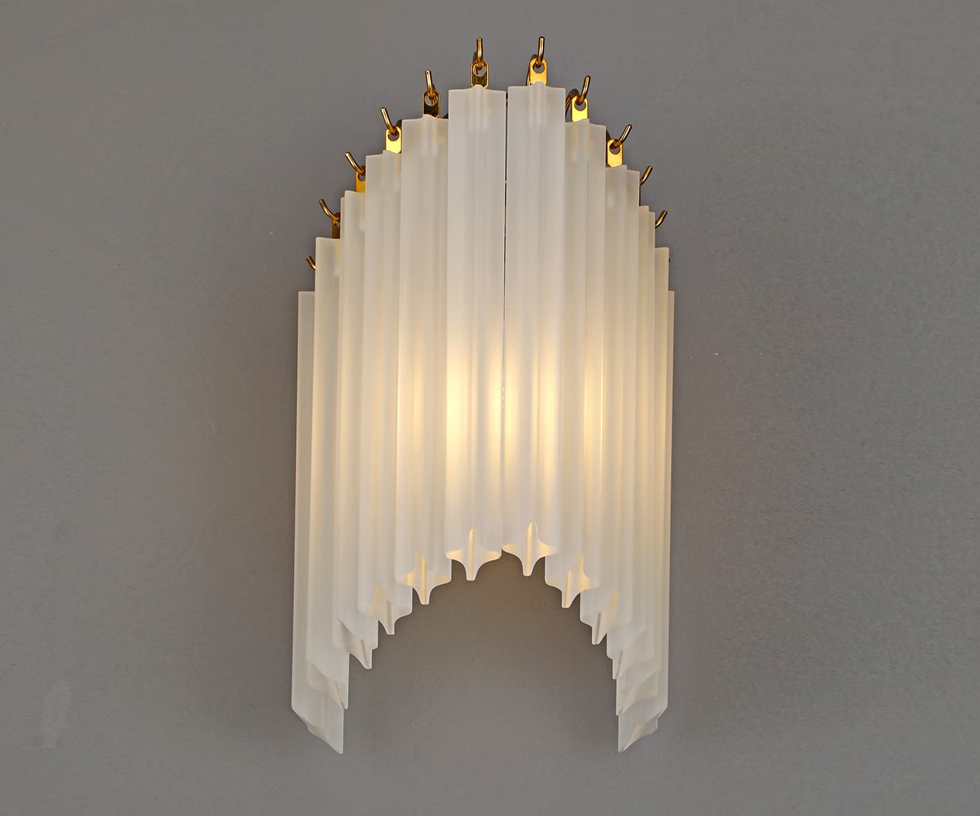 Kink Light 07310-1,33 Бра Грай золото w36*22 h36 E14 1*12W