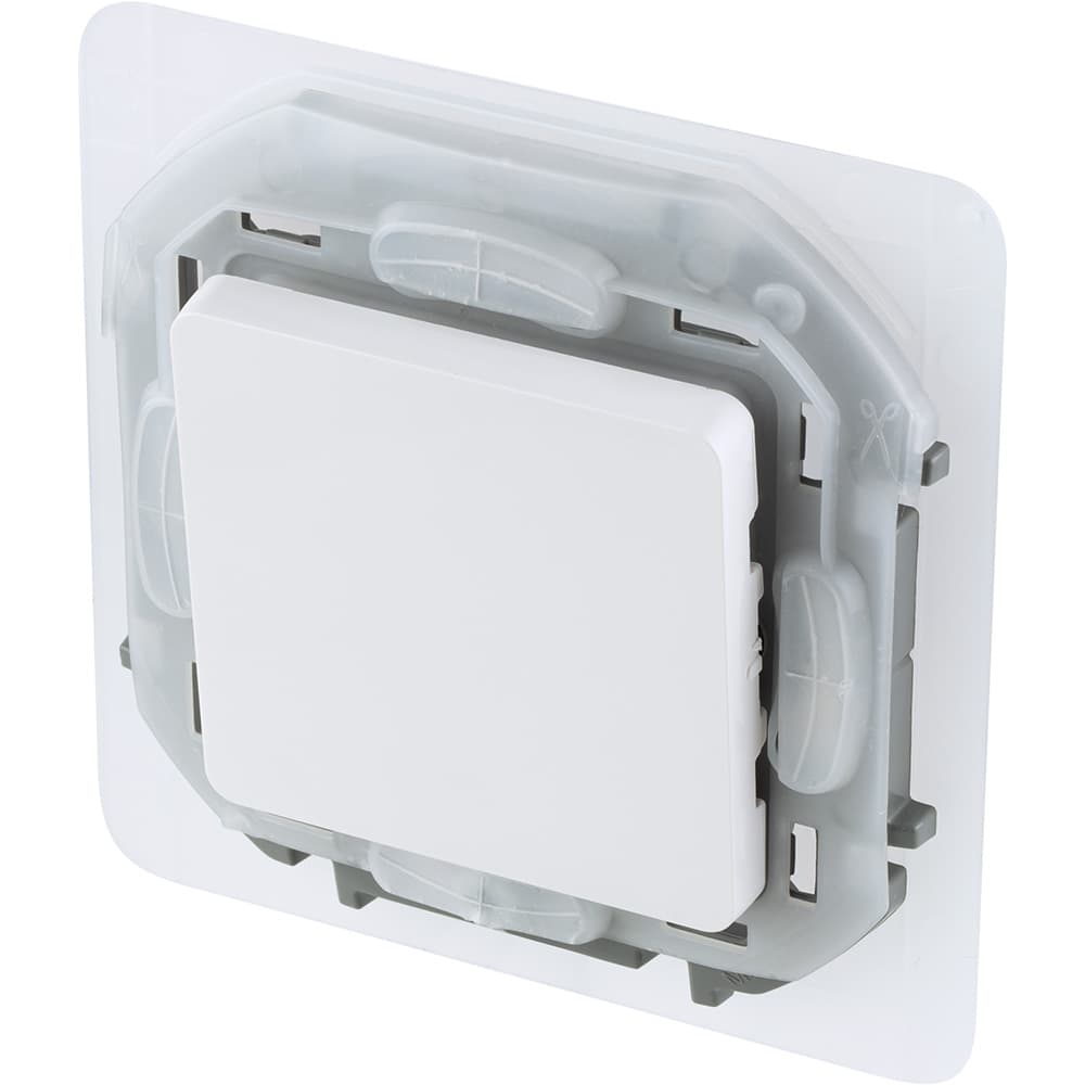Legrand INSPIRIA Белый Переключатель IP44 10 AX - 250 В 673670 — миниатюра 3