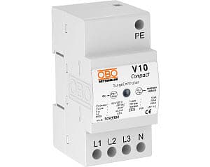 OBO Bettermann УЗИП для силовых сетей 3+NPE (Класс II+III), 255 В 5093380 — миниатюра 2