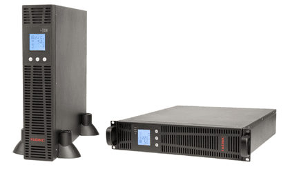 DKC Онлайн ИБП, Small Convert, 1000VA/900W, Rack 2U, без АКБ SMALLC1EXTI