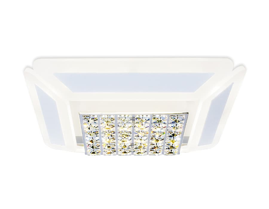 Ambrella Потолочный светодиодный светильник с пультом FA140 WH белый 86W 430*430*110 (ПДУ РАДИО 2.4)