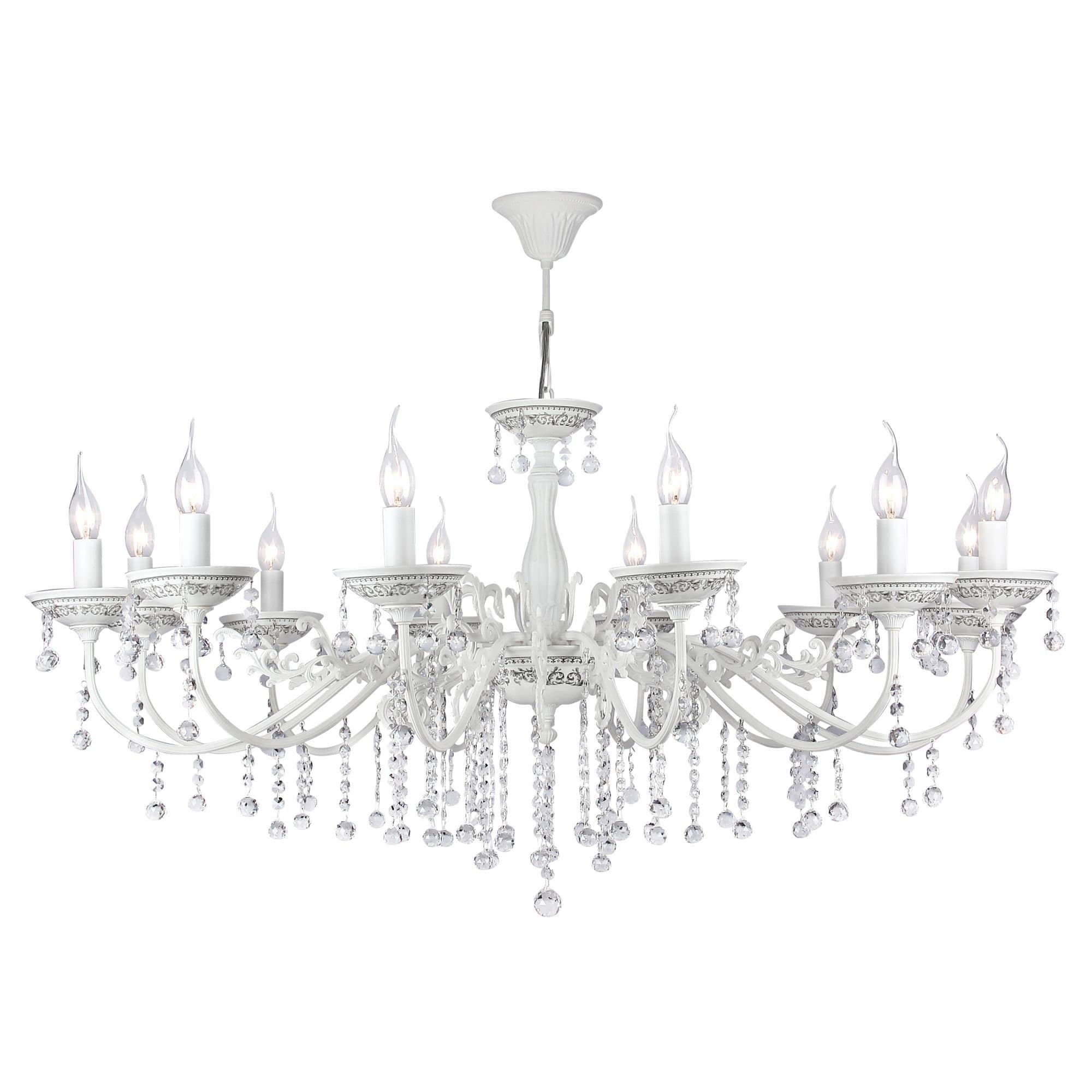 Maytoni Elegant Bellona Белый Люстра 12xE14 60W ARM386-12-W — миниатюра 3