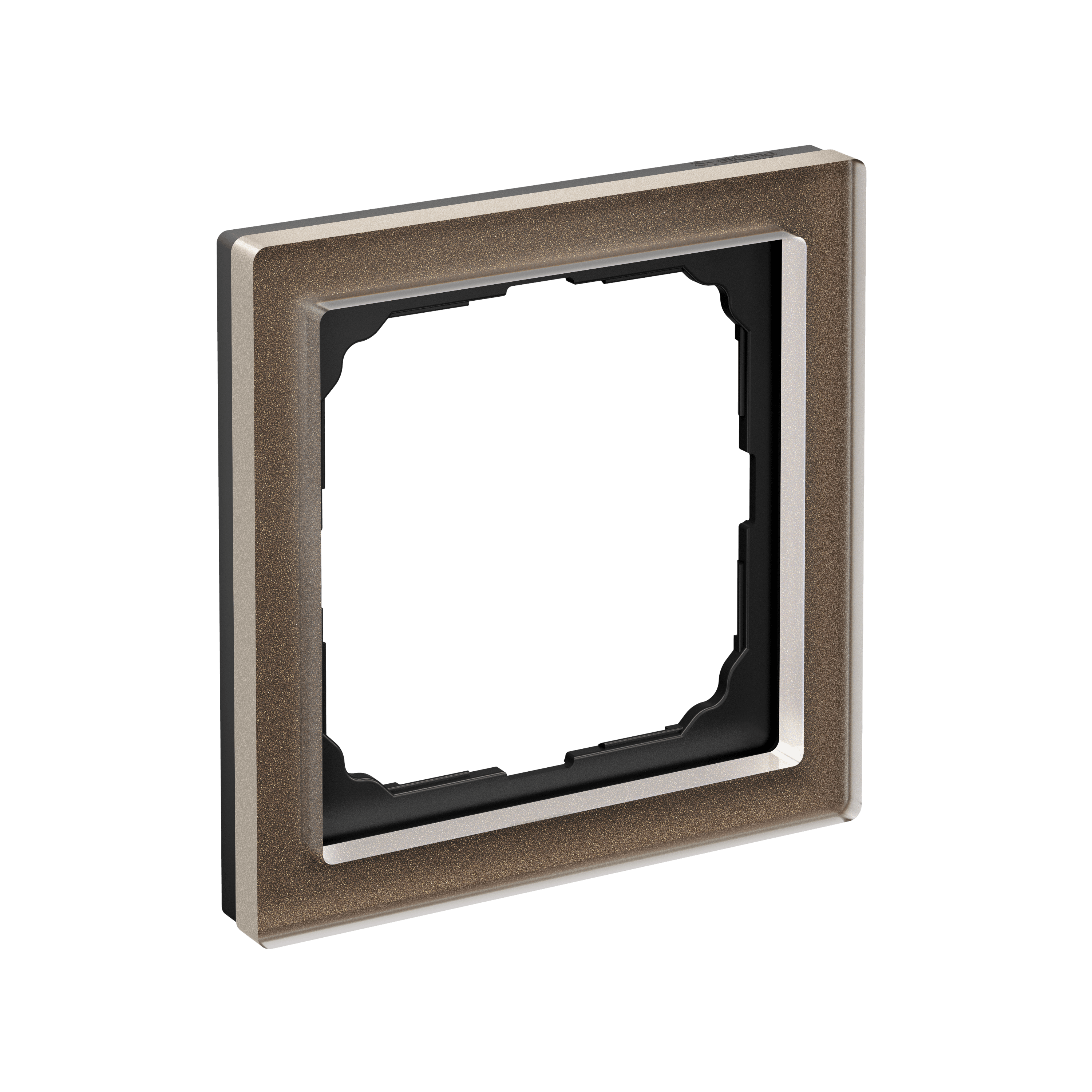 Systeme Electric ArtGallery Pure Органическое стекло Мокко Рамка 1-ая — миниатюра 6