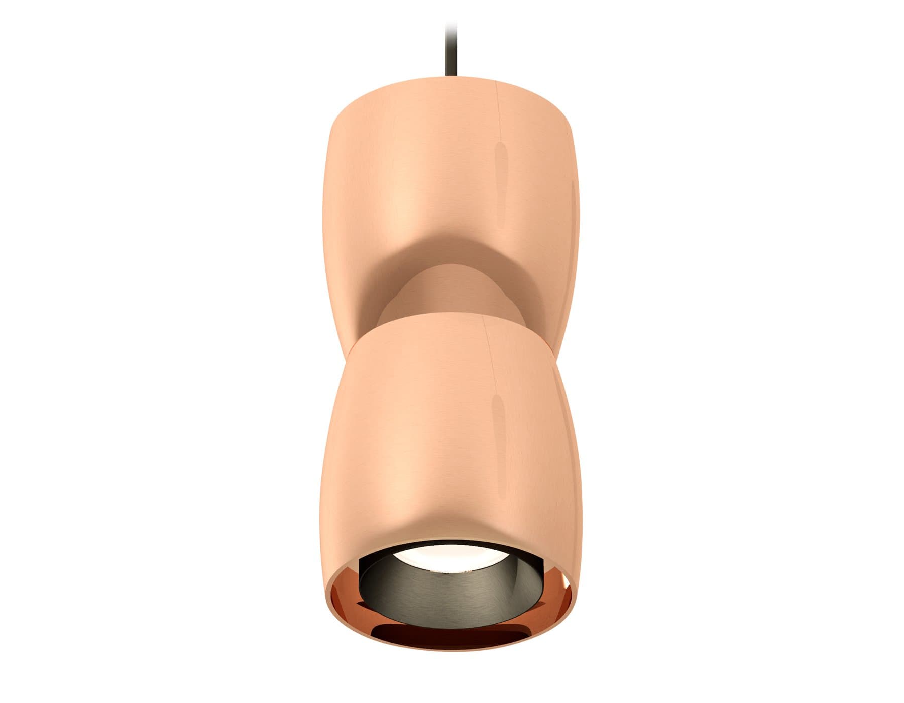 Ambrella Комплект подвесного светильника XP1144010 PPG/SBK/PBK золото розовое полированное/черный песок/черный полированный MR16 GU5.3 (A2311, C1144,