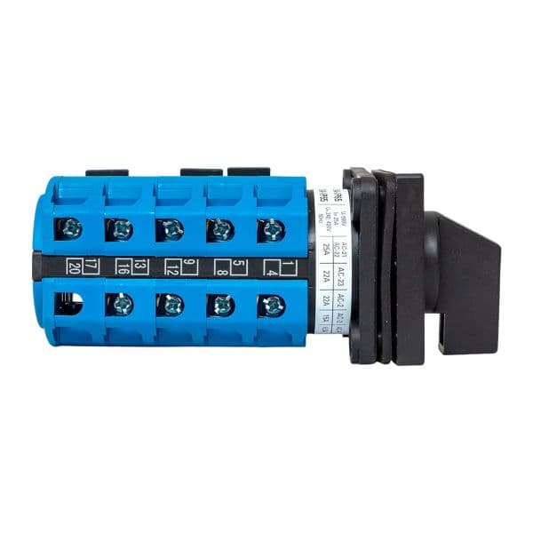 EKF Переключатель кулачковый ПК-1-103 25А 3P «0-1-2-3» IP65 — миниатюра 3