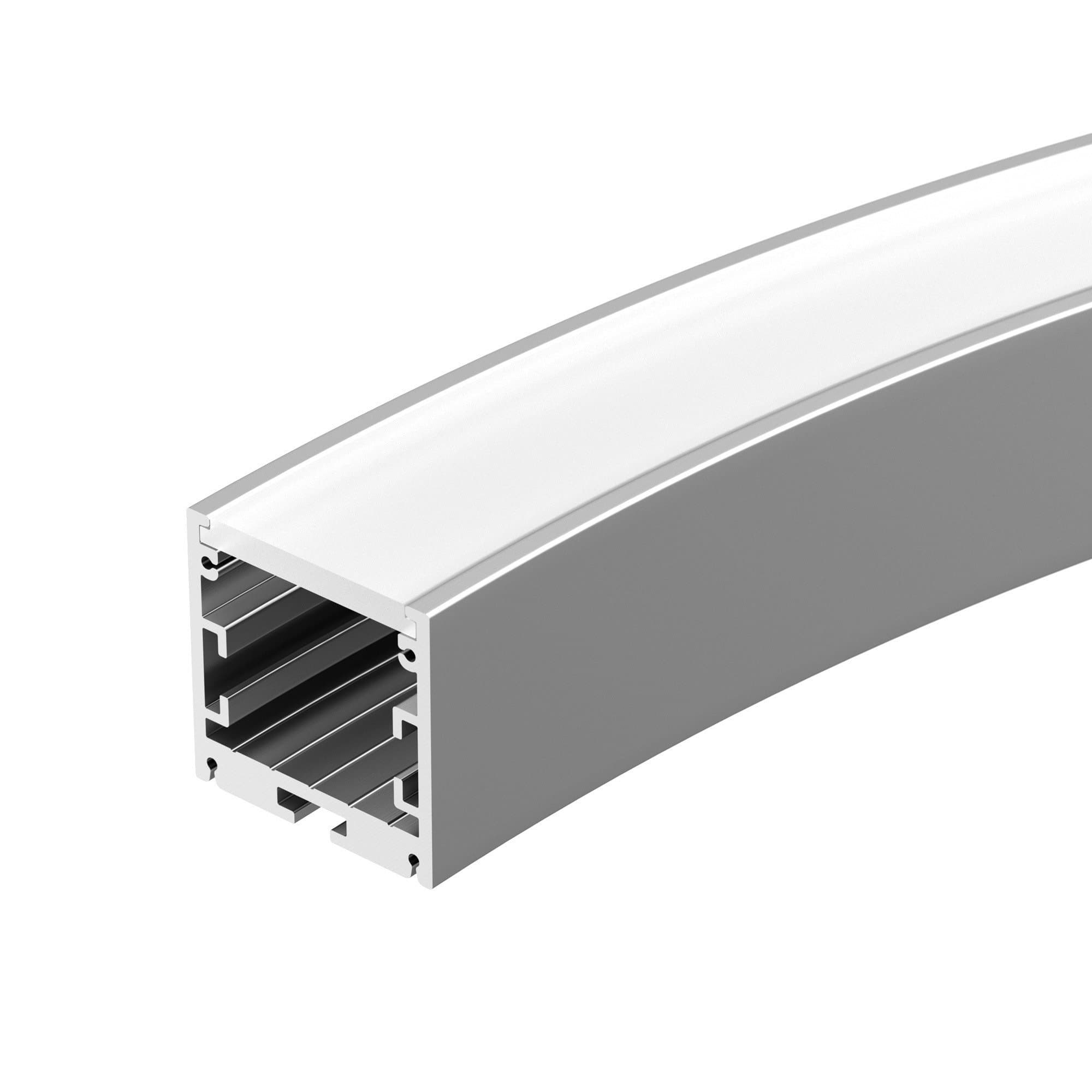 Arlight Профиль SL-ARC-3535-D800-A45 SILVER (320мм, дуга 1 из 8) (Алюминий) 027639