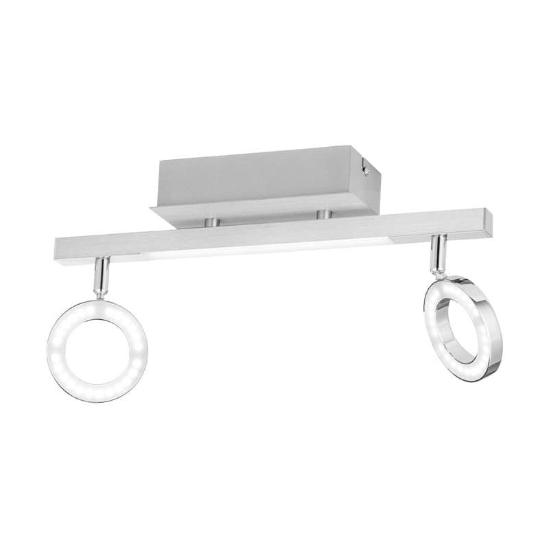 Eglo Спот LED c доп. подсветкой CARDILLIO 1, 2х3,2W(LED), 1х3,3W(LED), L390, алюм., сталь, хром/пластик, матовый 96179