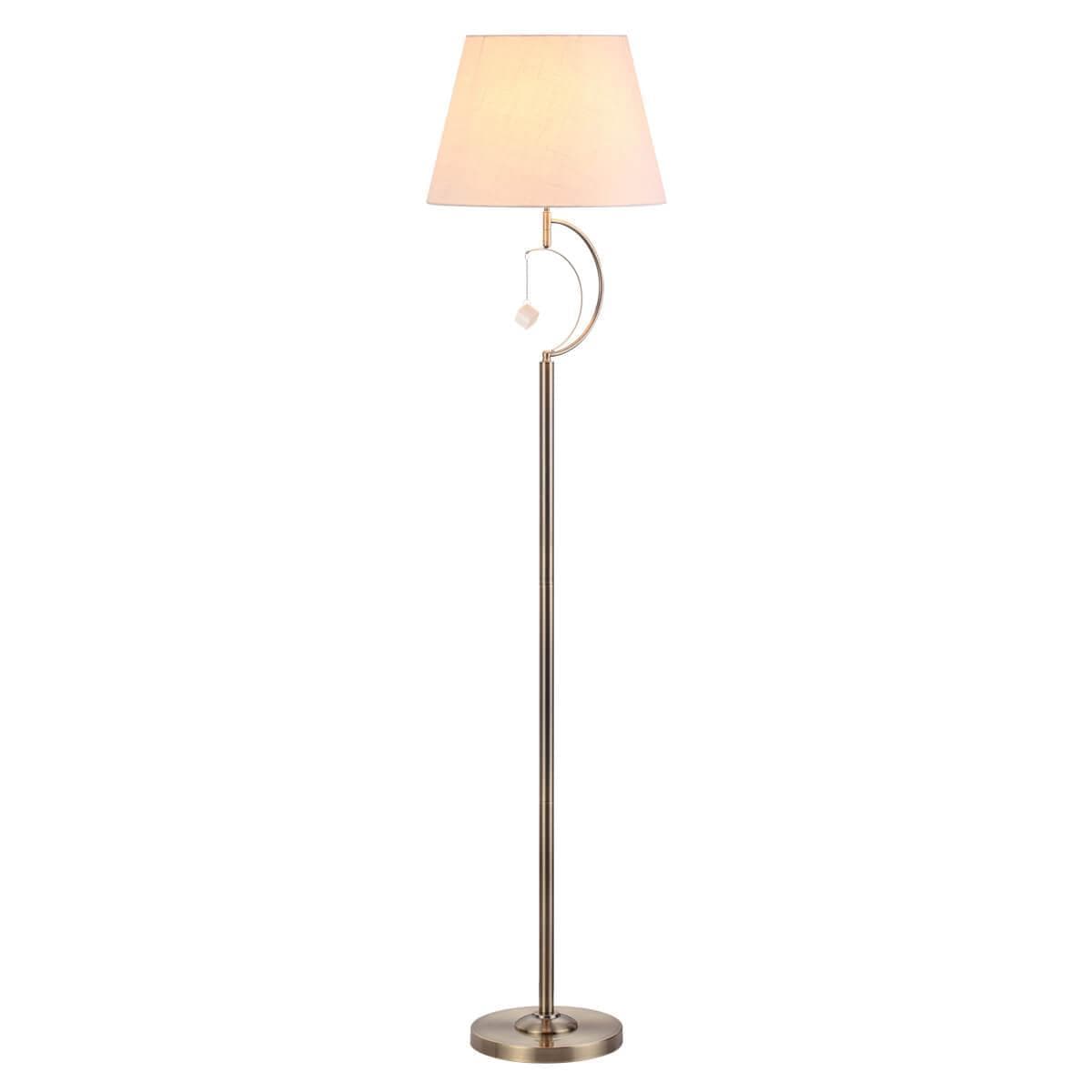 Lumion 4469/1F LN20 227 античная латунь, белый Торшер E14 1*60W 220V LEAH — миниатюра 1