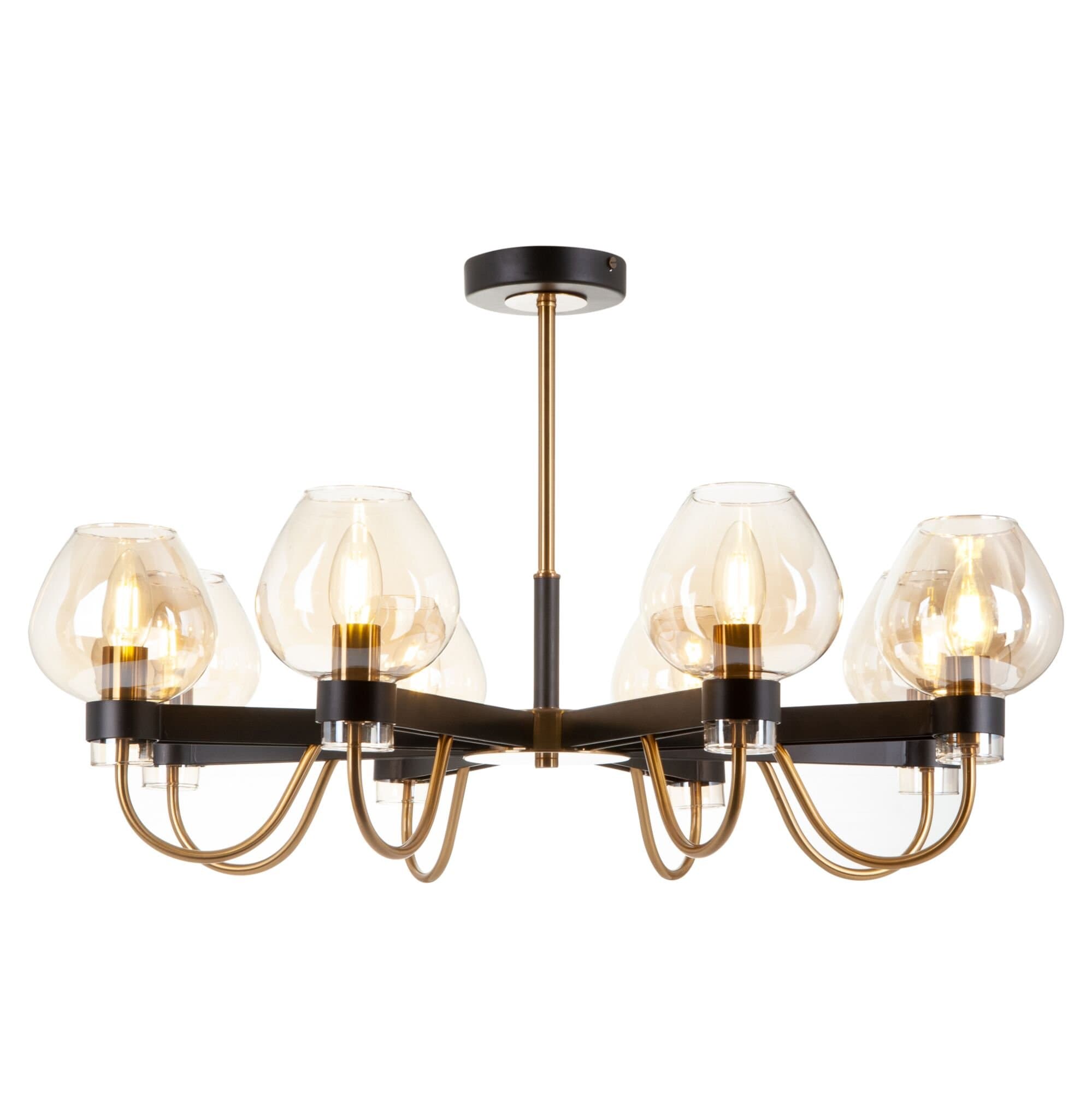 Freya Modern Tara Черный Люстра E14 60W FR5028PL-08B — миниатюра 2
