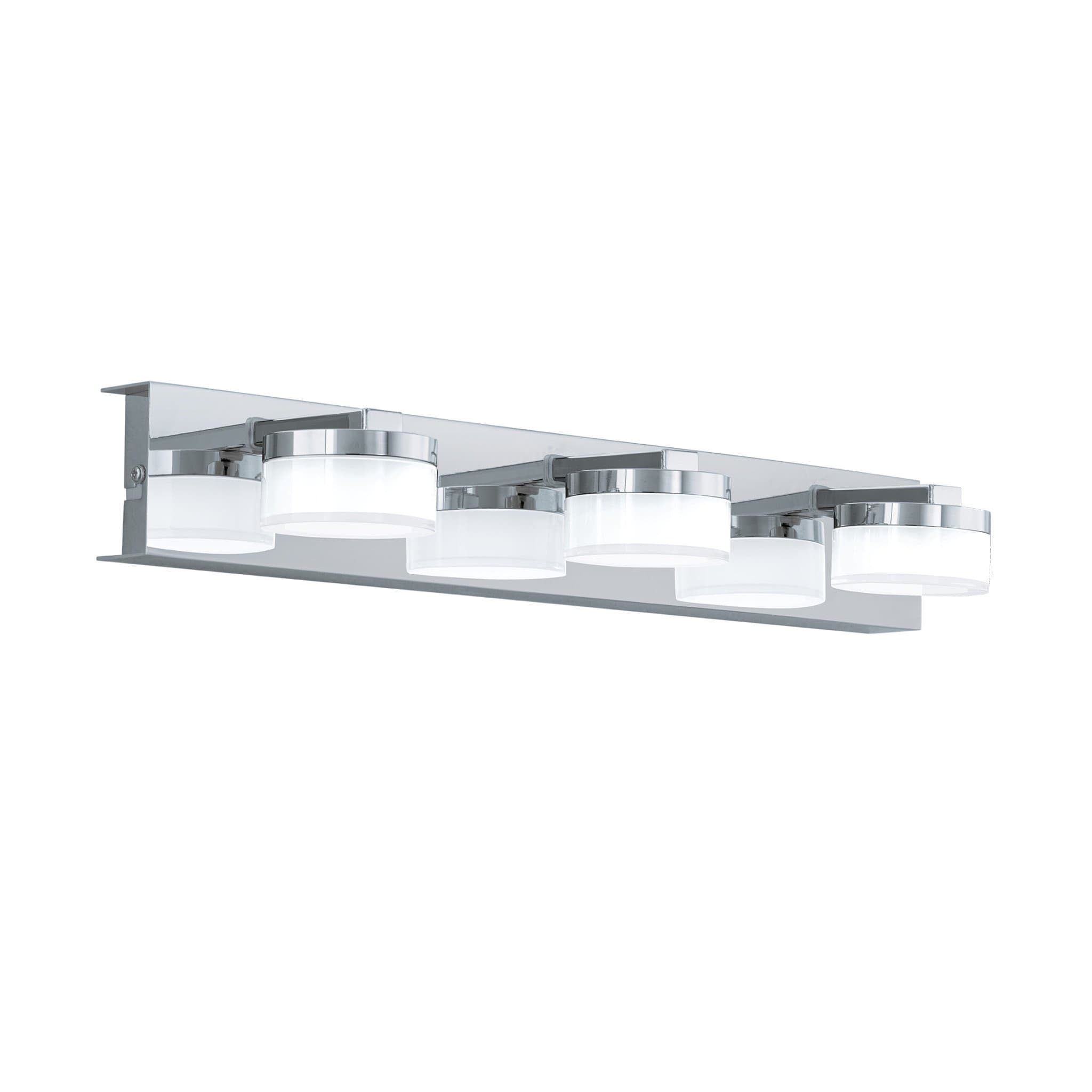 Eglo 96543 Светодиодный бра ROMENDO 1 для ванн. комн. диммир., 3х7,2W (LED), L450, H70, IP44, сталь, хром