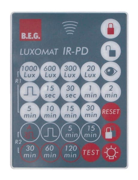 BEG Пульт управления PD1, PD2, PD4, PD4-Corridor, PD5, Indoor 180 92160