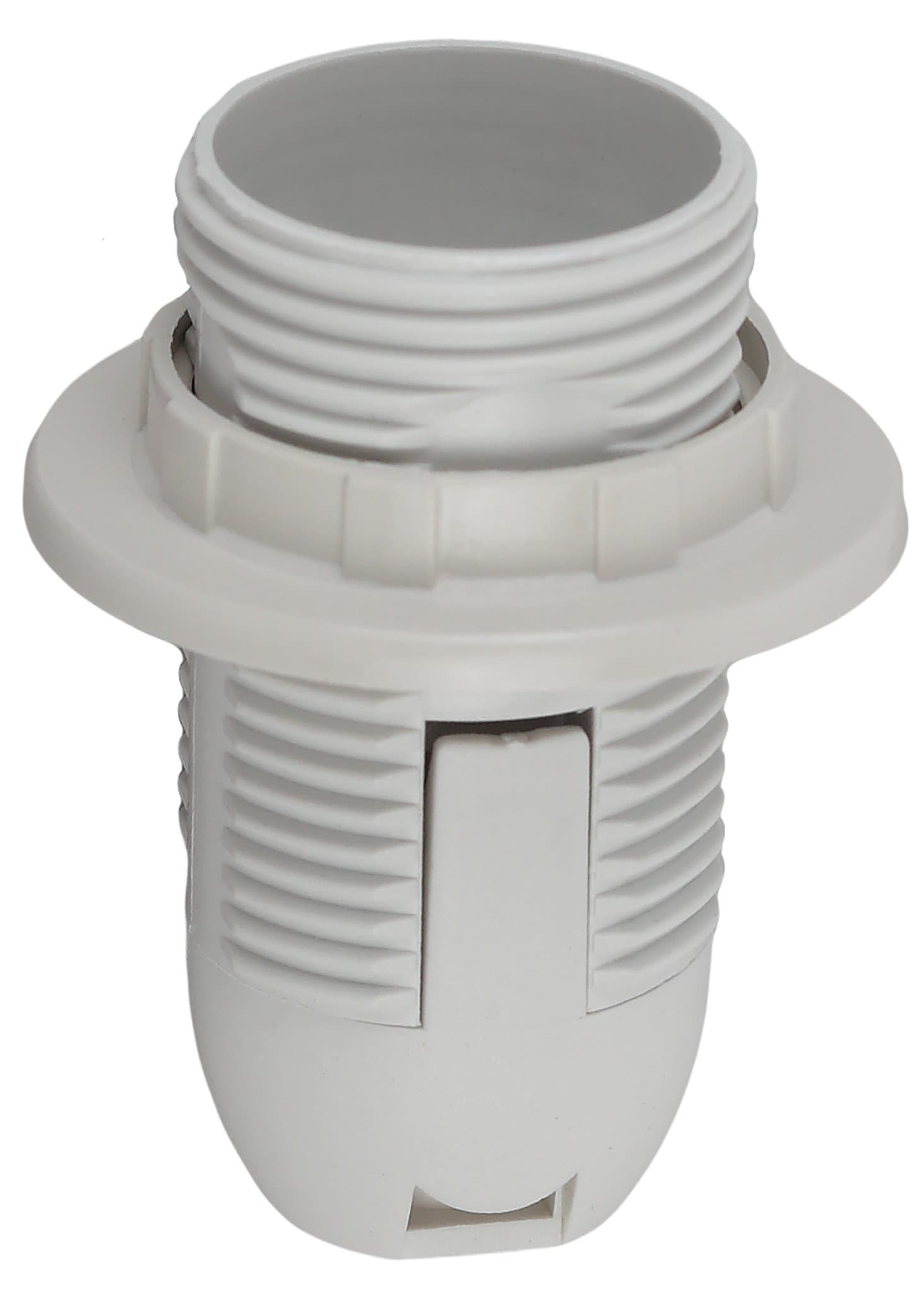 ЭРА ACS PTR/KOL-E14-PLA-WH-BOX50 Белый Патрон Е14 с кольцом пластик
