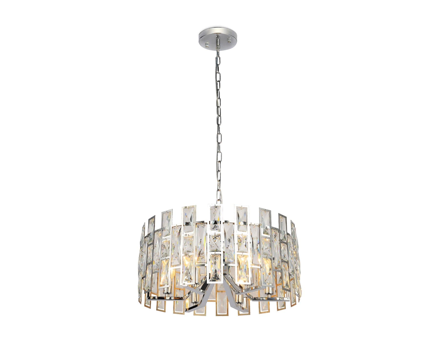 Ambrella Подвесная люстра TR5060/6 CH/CL хром/прозрачный E14/6 max 40W D500*938 — миниатюра 5