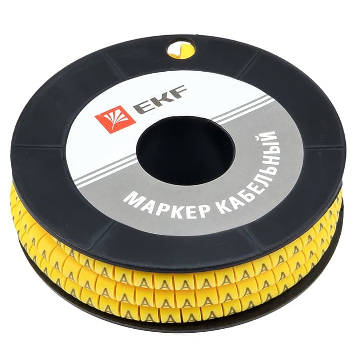 EKF PROxima Маркер кабельный 4,0 мм2 "A" (500 шт.) (ЕС-2) — миниатюра 2