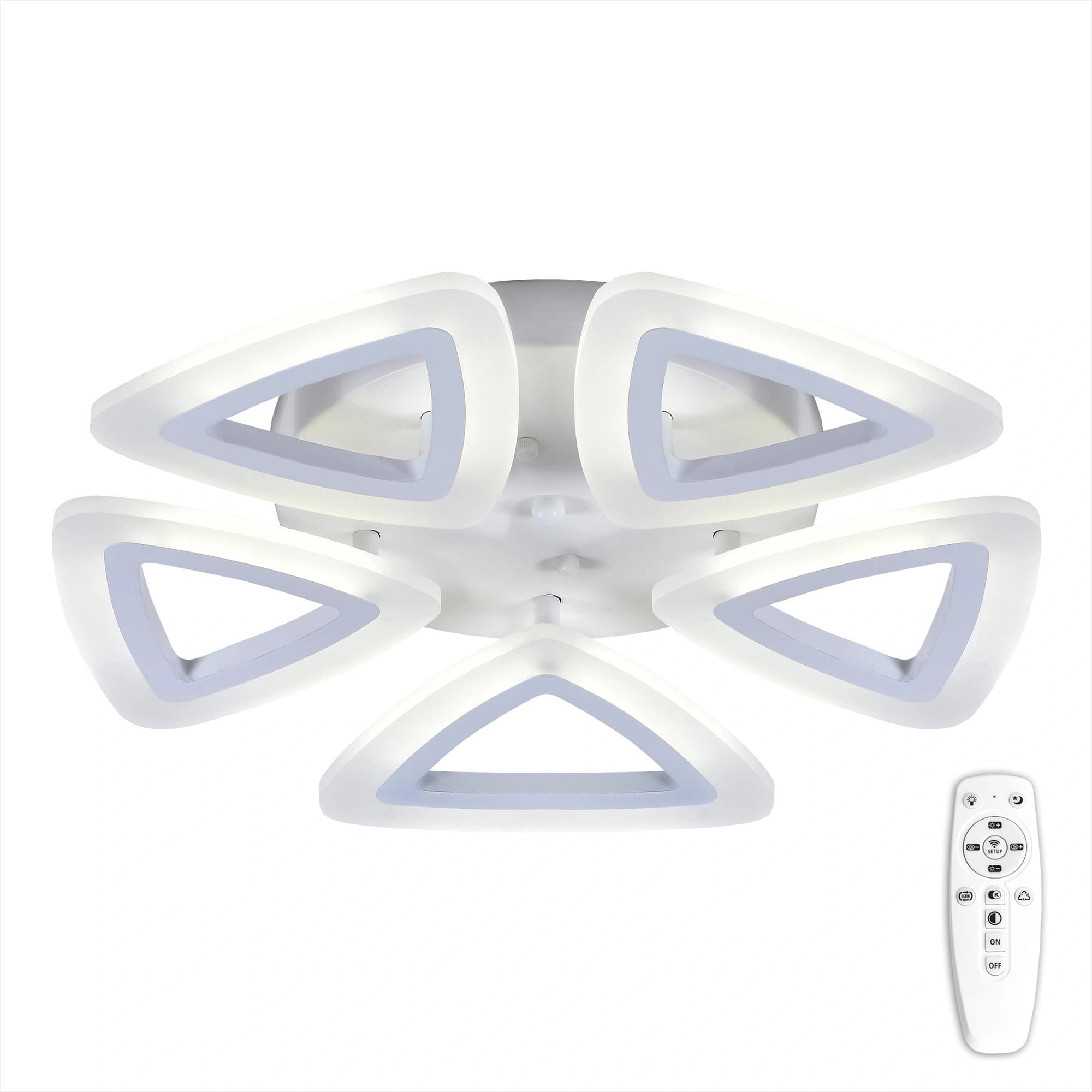 CITILUX CL234150R Мальта Белый LED Люстра с пультом