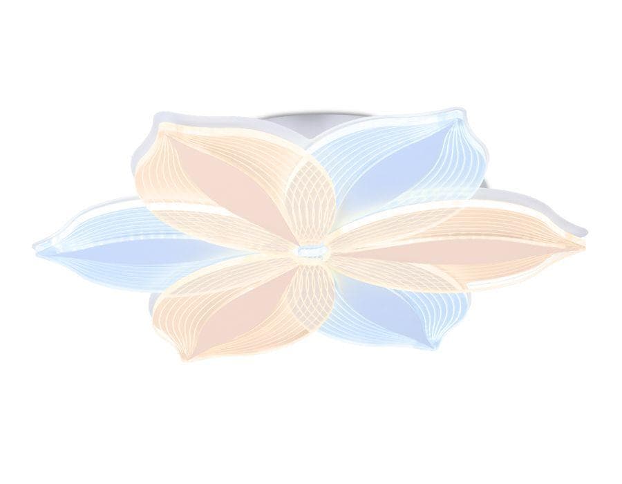 Ambrella Потолочный светодиодный светильник с пультом AK4315/6 WH белый 85W 520*450*80 (ПДУ РАДИО 2.4) — миниатюра 3