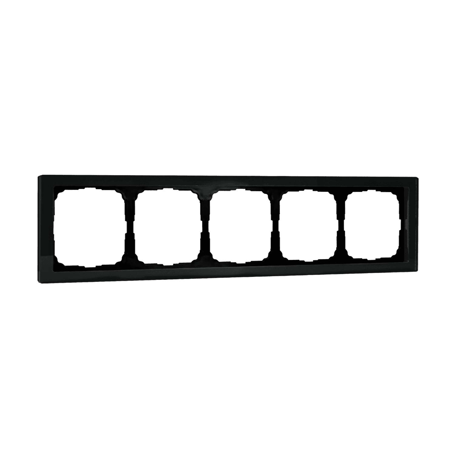 Systeme Electric ArtGallery Pure Органическое стекло Черный Рамка 5-ая — миниатюра 1
