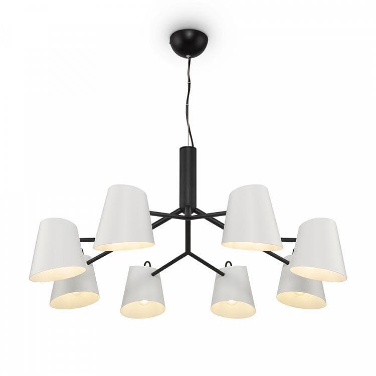 Freya Modern Черный Светильник подвесной FR5127PL-08B — миниатюра 1